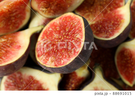 Ripe fig all over background, close up Ripe fig all over background, close up 88691015