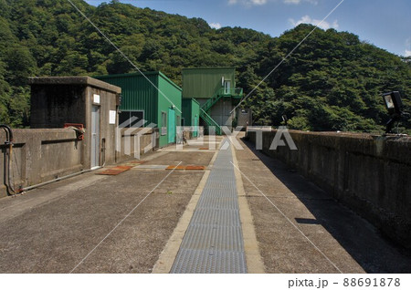 五十里ダムの天端 五十里ダムの天端 88691878