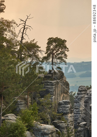 Majestic Rocky Landscape 88692348