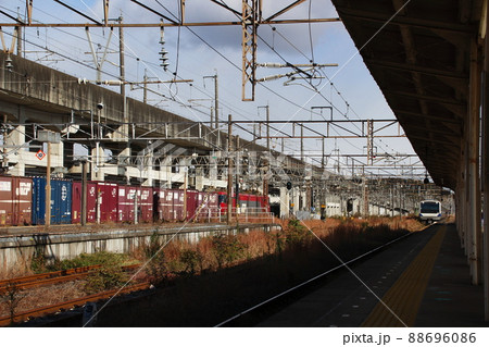 東北本線 黒磯駅にて 東北本線 黒磯駅にて 88696086