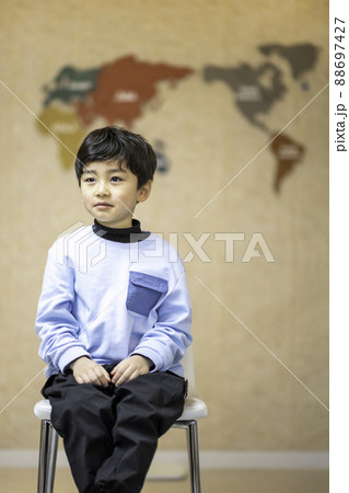 子供 世界地図 地図 88697427