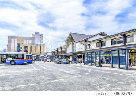 神奈川県の風景　鎌倉駅 88698792