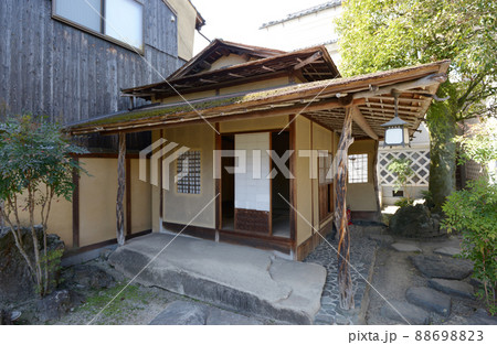 城下町津山　城東むかし町家　茶室　岡山県津山市城東界隈 88698823