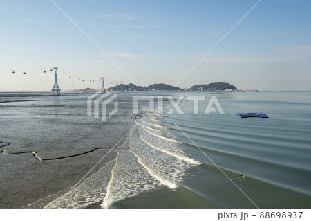 前谷港 黄海 風景 88698937