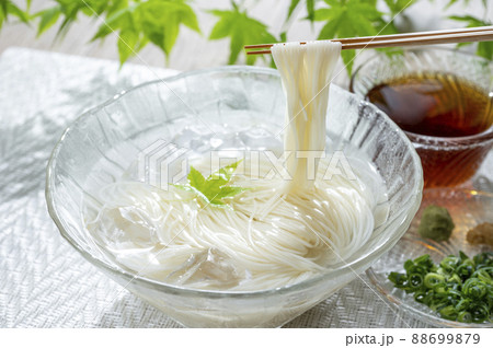 そうめんと青もみじ 88699879