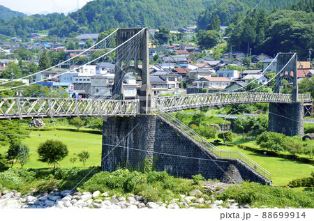 長野県南木曽町　桃介橋 88699914