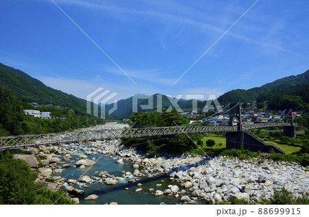 長野県南木曽町　桃介橋 88699915