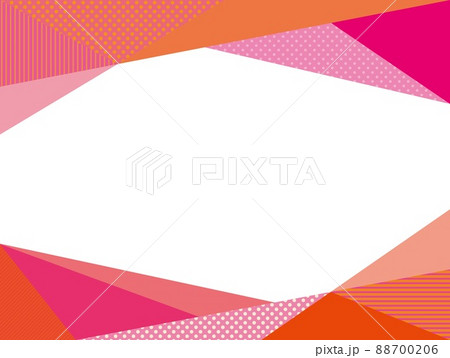 幾何学模様 フレーム ストライプ ドット ホワイトスペース 幾何学模様 フレーム ストライプ ドット ホワイトスペース 88700206