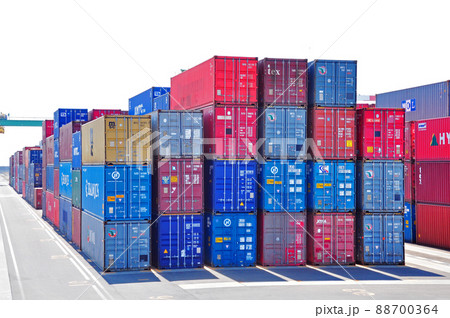 苫小牧ふ頭から太平洋の大海原へ 88700364