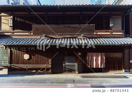 京都 京町家 老舗のファサード 京都 京町家 老舗のファサード 88701343