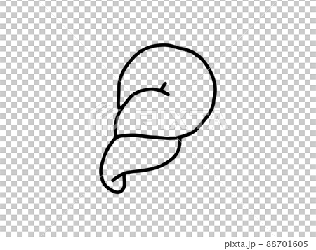 扭曲的麵包/線描 扭曲的麵包/線描 88701605