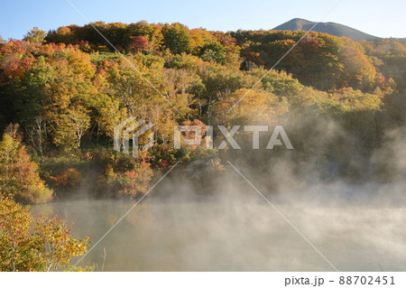 地獄沼の紅葉(青森県) 地獄沼の紅葉(青森県) 88702451