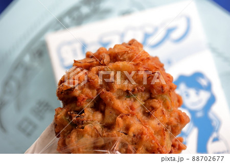津軽の郷土料理のイカメンチ 88702677