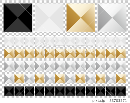 Studded decorative ruled set 88703371