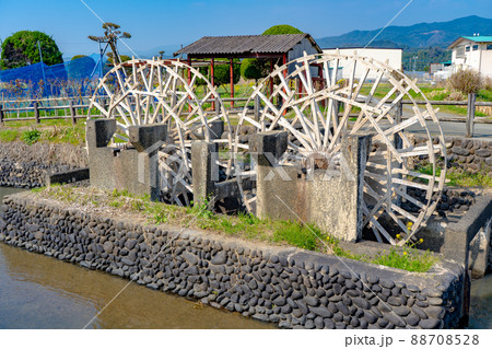 三島の二連水車（朝倉市） 88708528