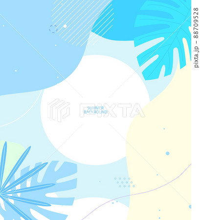 背景 夏 フレーム 88709528