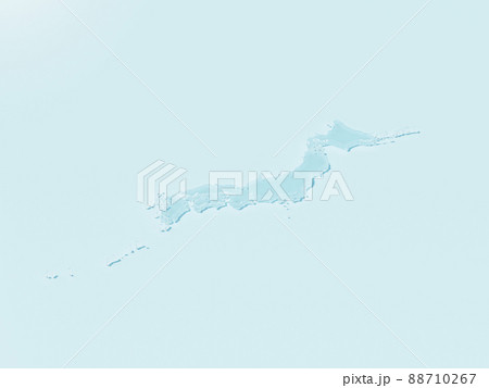 ガラスの日本地図 88710267