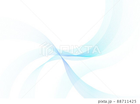 線の曲線 線の曲線 88711425