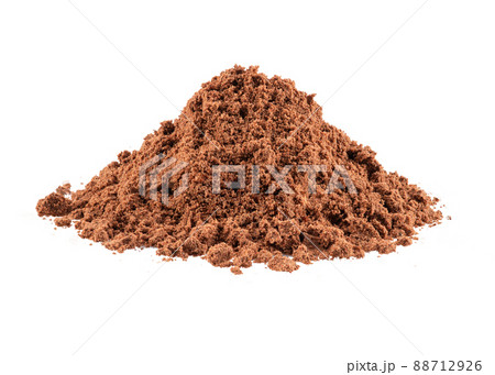 Ground anise isolated on white background with copy space for text or images. Spices and herbs. Close-up shot. 88712926