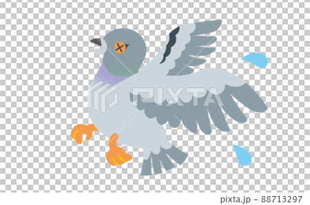 鳩よけイラスト 88713297