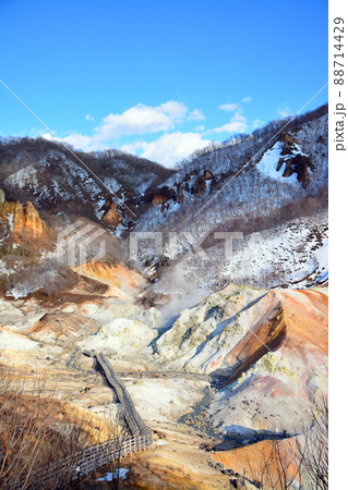 大迫力の登別地獄谷 大迫力の登別地獄谷 88714429