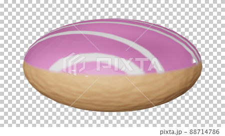 Round cookie biscuits 3 (pink icing) Round cookie biscuits 3 (pink icing) 88714786
