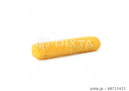 Fried cheese stick isolated on white background Fried cheese stick isolated on white background 88715425