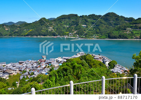 大崎下島　御手洗　歴史が見える丘公園より 88717170