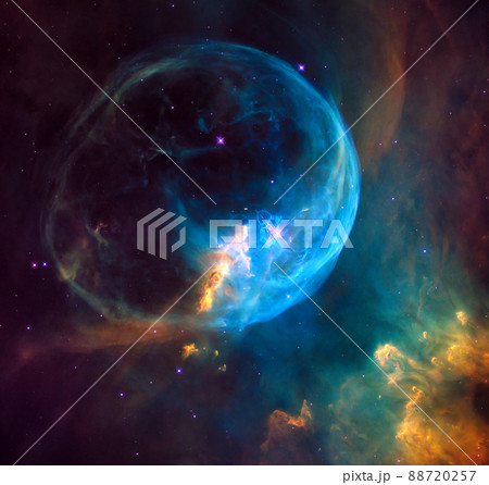 Colorful space background. Elements of this image furnished by NASA. Colorful space background. Elements of this image furnished by NASA. 88720257
