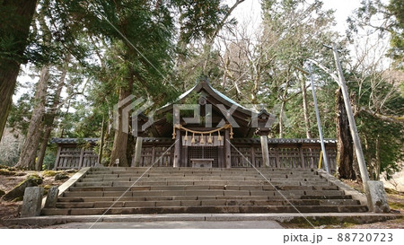 信濃國一之宮 諏訪大社 上社 前宮 本殿 信濃國一之宮 諏訪大社 上社 前宮 本殿 88720723