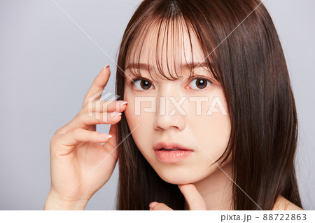 ビューティー若い女性 うざバング ビューティー若い女性 うざバング 88722863