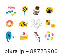 おやつイラストいろいろ アタリケイ(罫線なし) おやつイラストいろいろ アタリケイ(罫線なし) 88723900
