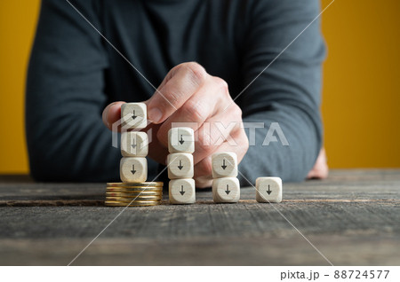 Conceptual image of global Gold market 88724577