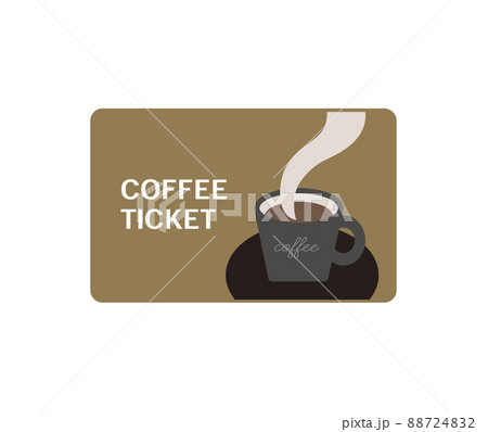 コーヒーチケット 88724832