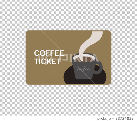 コーヒーチケット 88724832