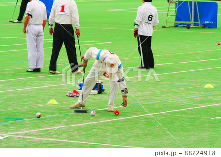 老人のスポーツ ゲートボール 老人のスポーツ ゲートボール 88724918