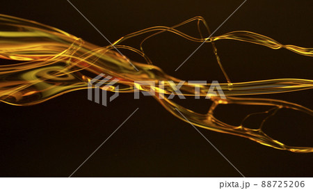 Flowing Oil on Gradient Dark Background Flowing Oil on Gradient Dark Background 88725206