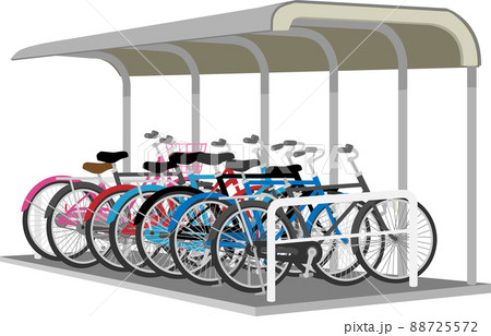 自転車置き場 88725572