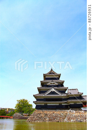 松本市、国宝松本城の風景 松本市、国宝松本城の風景 88726931