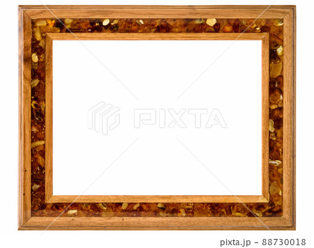 Old Vintage classic Golden Wooden mockup canvas frame Old Vintage classic Golden Wooden mockup canvas frame 88730018