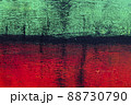 Green and red grunge colored texture background. 88730790
