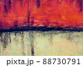 Yellow and orange grunge colored texture background. 88730791