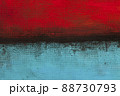 Red and blue grunge colored texture background. 88730793