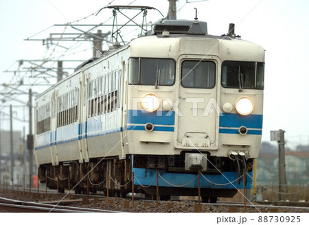 北陸本線 美川-加賀笠間 JR西日本 475系 A18編成(金沢) 北陸本線 美川-加賀笠間 JR西日本 475系 A18編成(金沢) 88730925