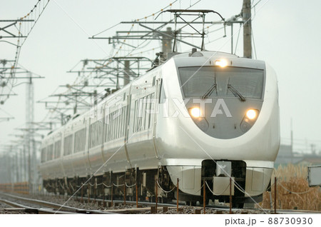北陸本線 美川-加賀笠間 JR西日本 683系 S01+S22編成(金沢) しらさぎ 北陸本線 美川-加賀笠間 JR西日本 683系 S01+S22編成(金沢) しらさぎ 88730930
