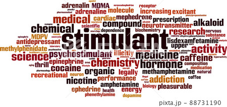Stimulant word cloud 88731190