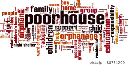 Poorhouse word cloud Poorhouse word cloud 88731200