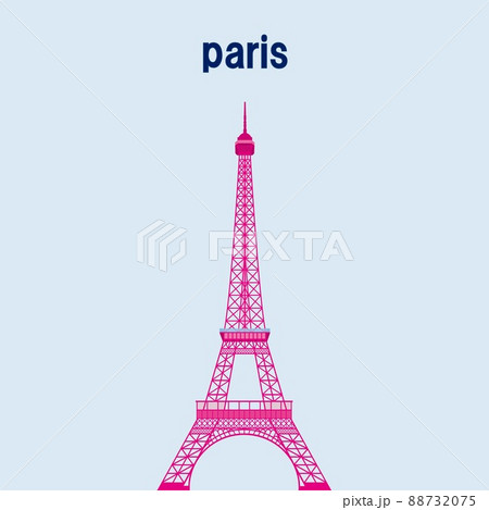 エッフェル塔 tour eiffel パリ paris トラベルポスター エッフェル塔 tour eiffel パリ paris トラベルポスター 88732075