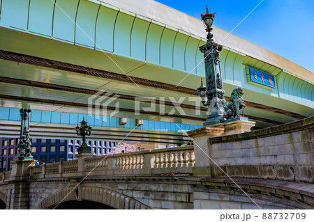 東京 中央区の都市風景 日本橋 東京 中央区の都市風景 日本橋 88732709