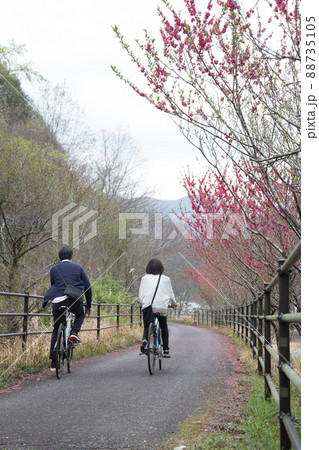 春のメイプル耶馬サイクリングロード 88735105
